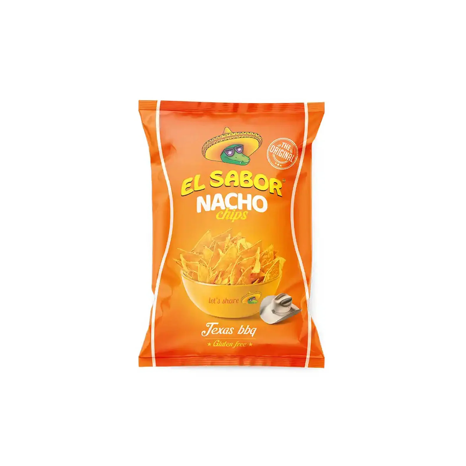 EL SABOR Nacho Τσιπς Texas Barbeque 100γρ