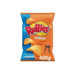 RUFFLES CHIPS PROFESSIONAL 400g - (BBQ ΚΥΜΑΤΙΣΤΑ)