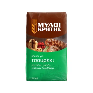 ΜΥΛΟΙ ΚΡΗΤΗΣ Αλεύρι Για Τσουρέκι 1 kg