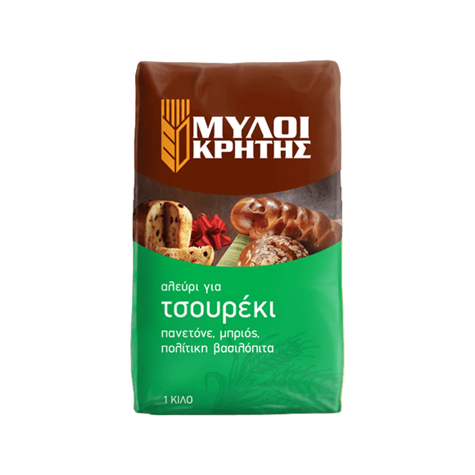 ΜΥΛΟΙ ΚΡΗΤΗΣ Αλεύρι Για Τσουρέκι 1 kg