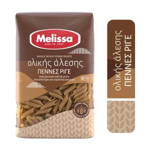 MELISSA Πένες Ριγέ Ολικής Άλεσης 500g