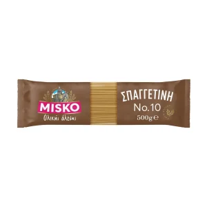 MISKO Σπαγγετίνη Ολικής Άλεσης Νο10 500g