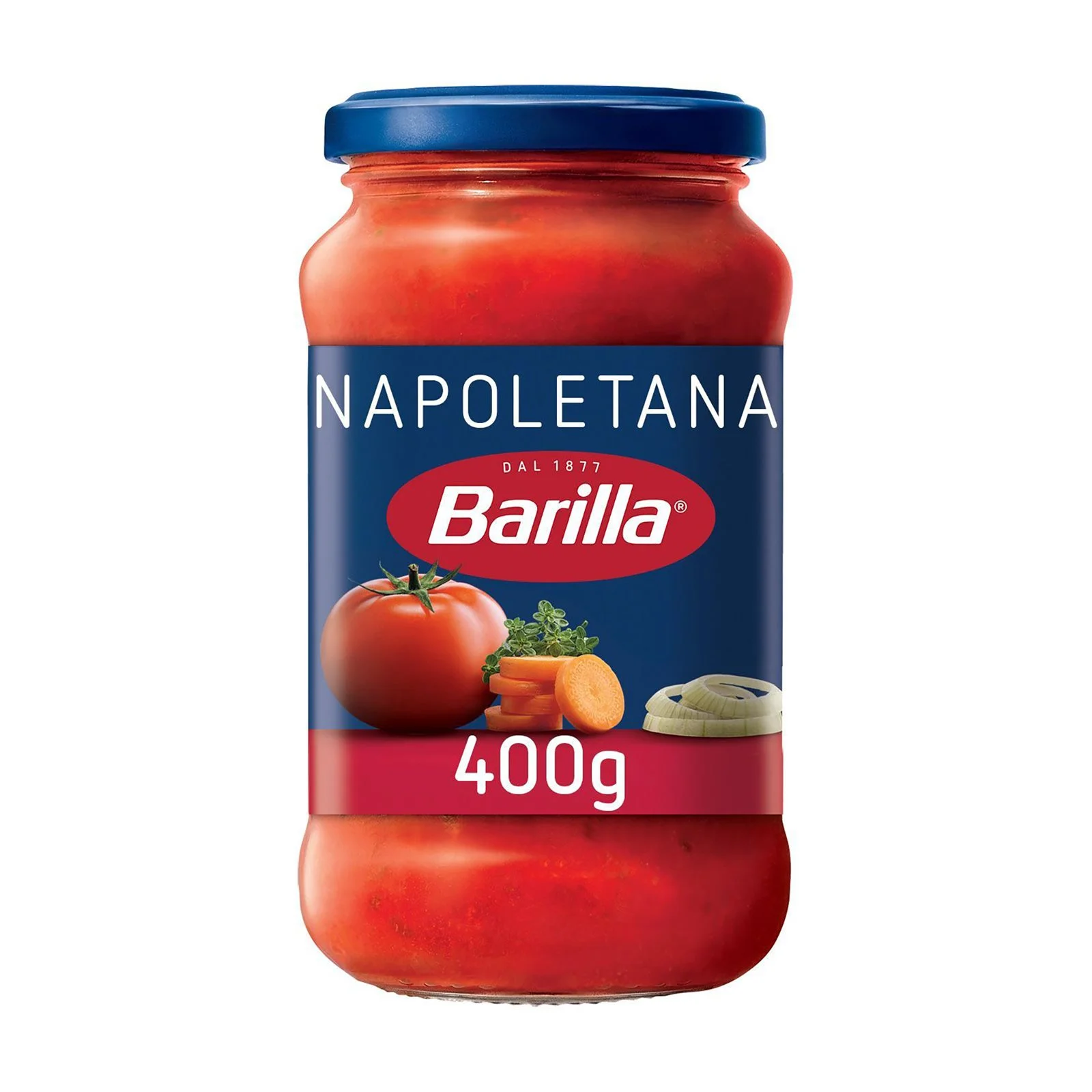 BARILLA Έτοιμη Σάλτσα Ζυμαρικών Napoletana Χωρίς γλουτένη 400g