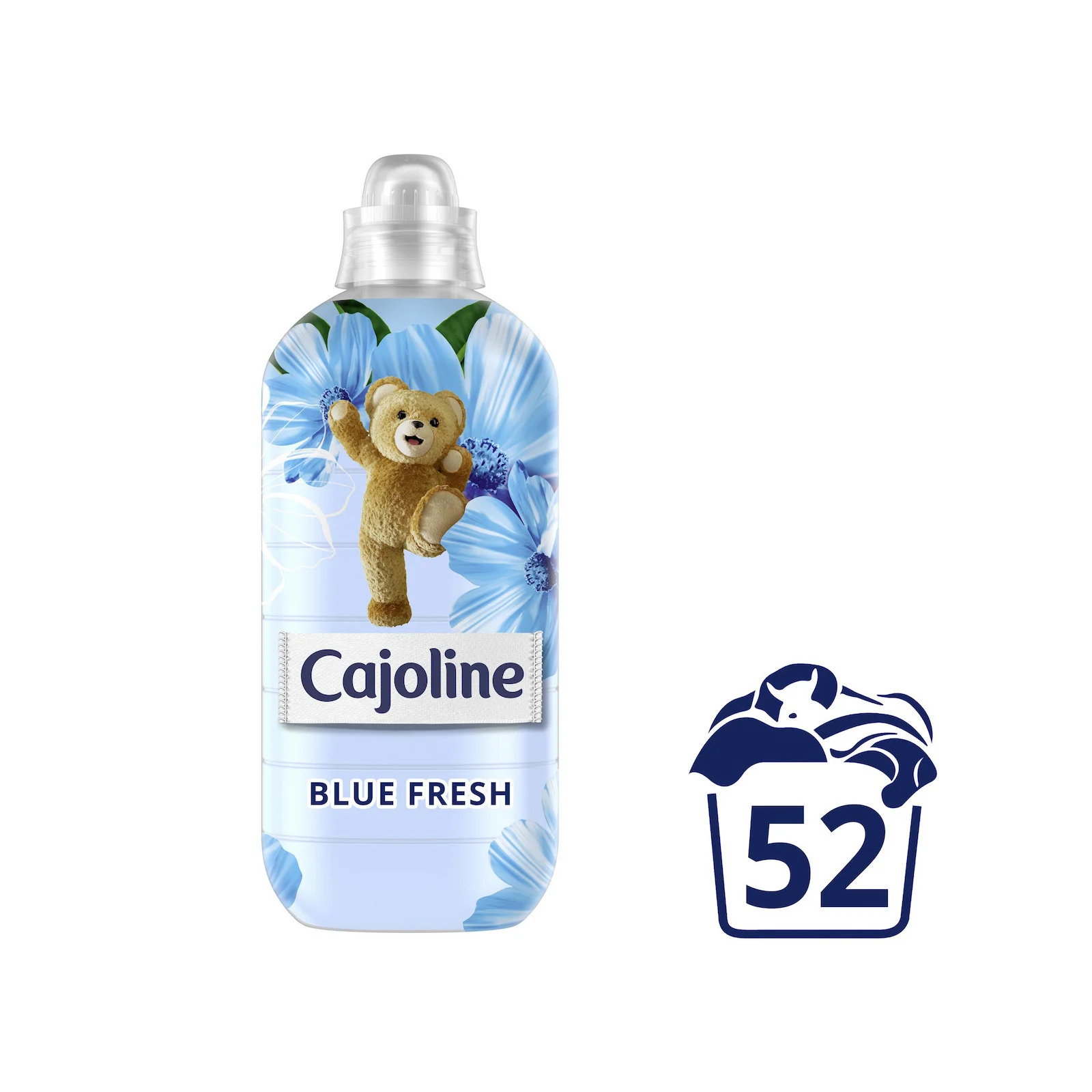 CAJOLINE Συμπυκνωμένο Μαλακτικό Blue Fresh 52μεζ 1,096lt