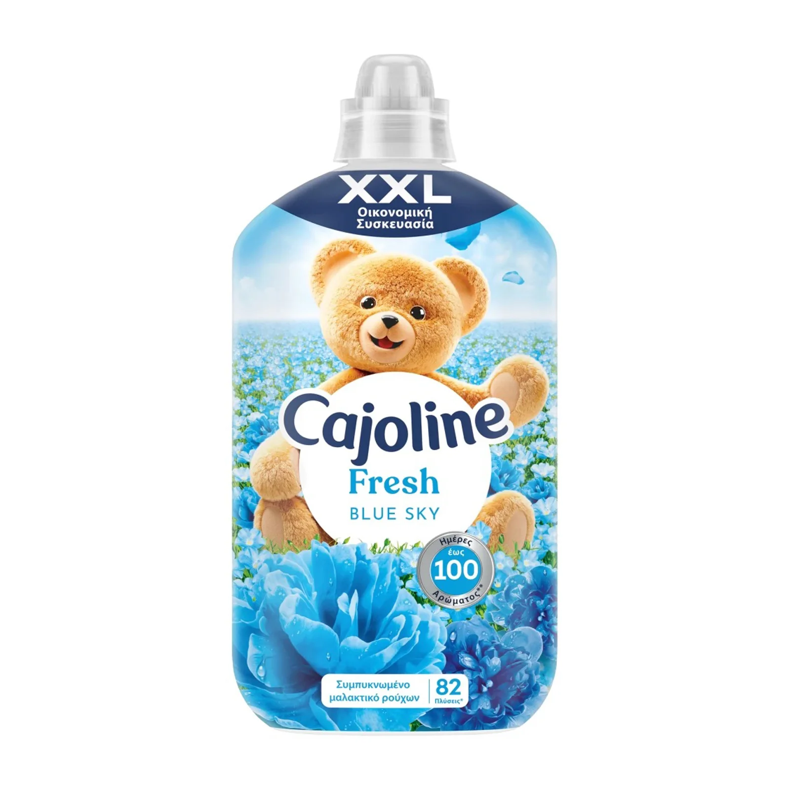 CAJOLINE Συμπυκνωμένο Μαλακτικό Blue Fresh 82μεζ 1,725lt