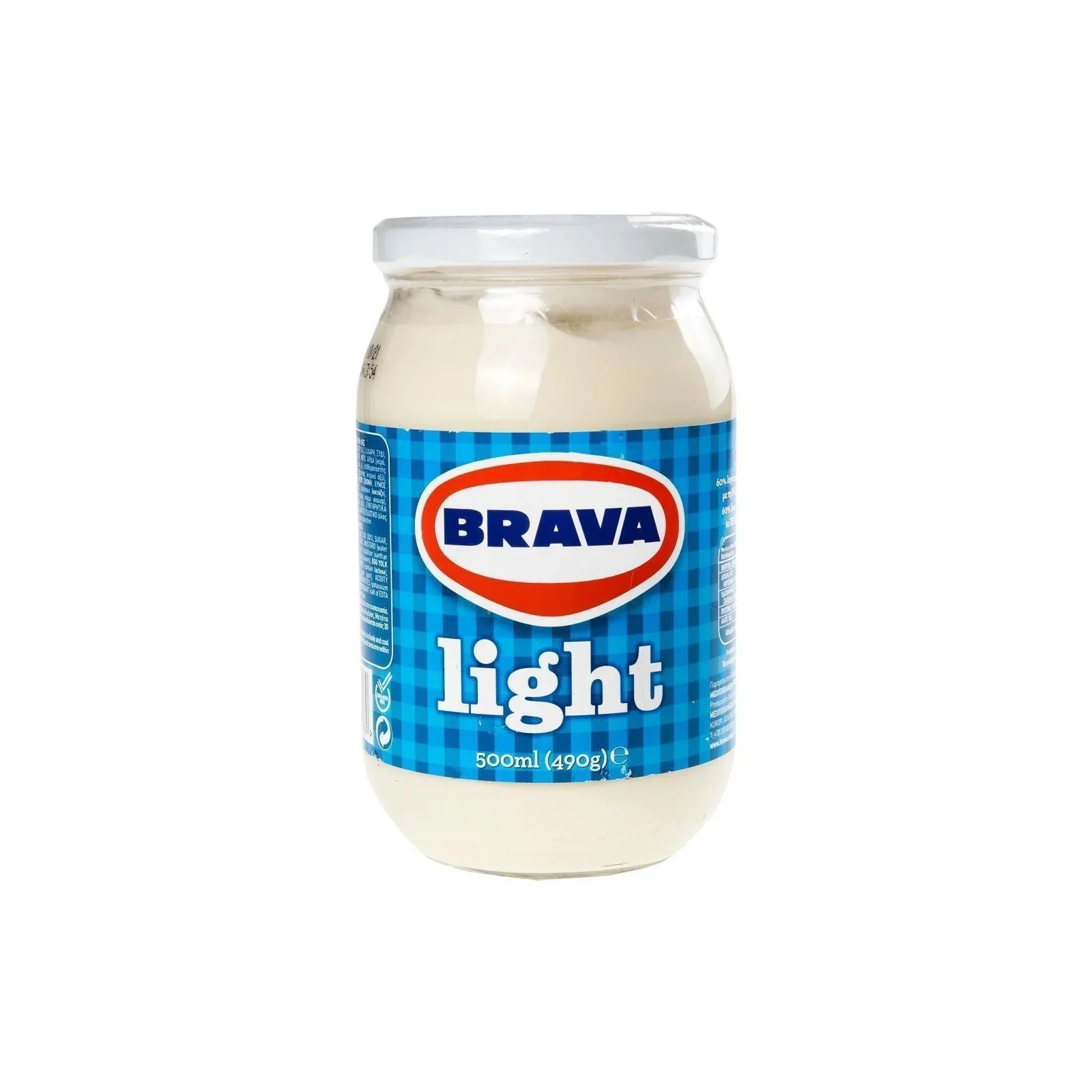 BRAVA Μαγιονέζα Light Χωρίς Γλουτένη 500ml