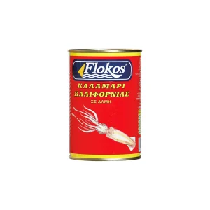 FLOKOS Καλαμαράκια Σε Φυσικό Χυμό 370gr