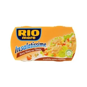 RIO MARE Τονοσαλάτα Insalatissime Με Κους Κους 160gr 2τμχ