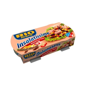RIO MARE Τονοσαλάτα Insalatissime Μεξικάνα 160gr 2τμχ