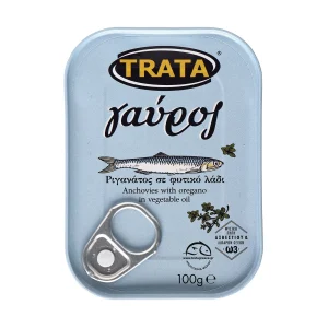 TRATA Γαύρος Ριγανάτος σε Φυτικό Λάδι 100g