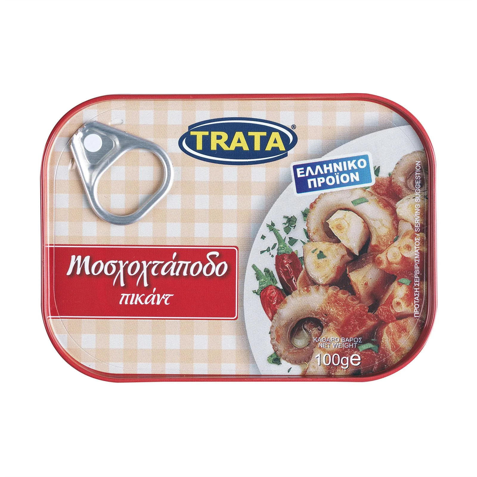 TRATA Μοσχοχτάποδο Πικάντικο 100g