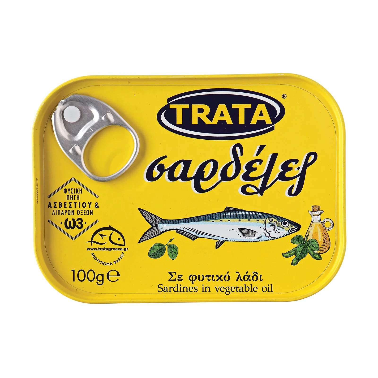 TRATA Σαρδέλες σε Φυτικό Λάδι 100g