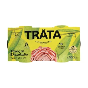 TRATA Τόνος σε Ελαιόλαδο 2x160g