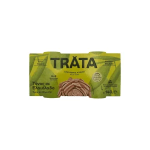 TRATA Τονος Σε Ελαιόλαδο 140gr 2τεμ