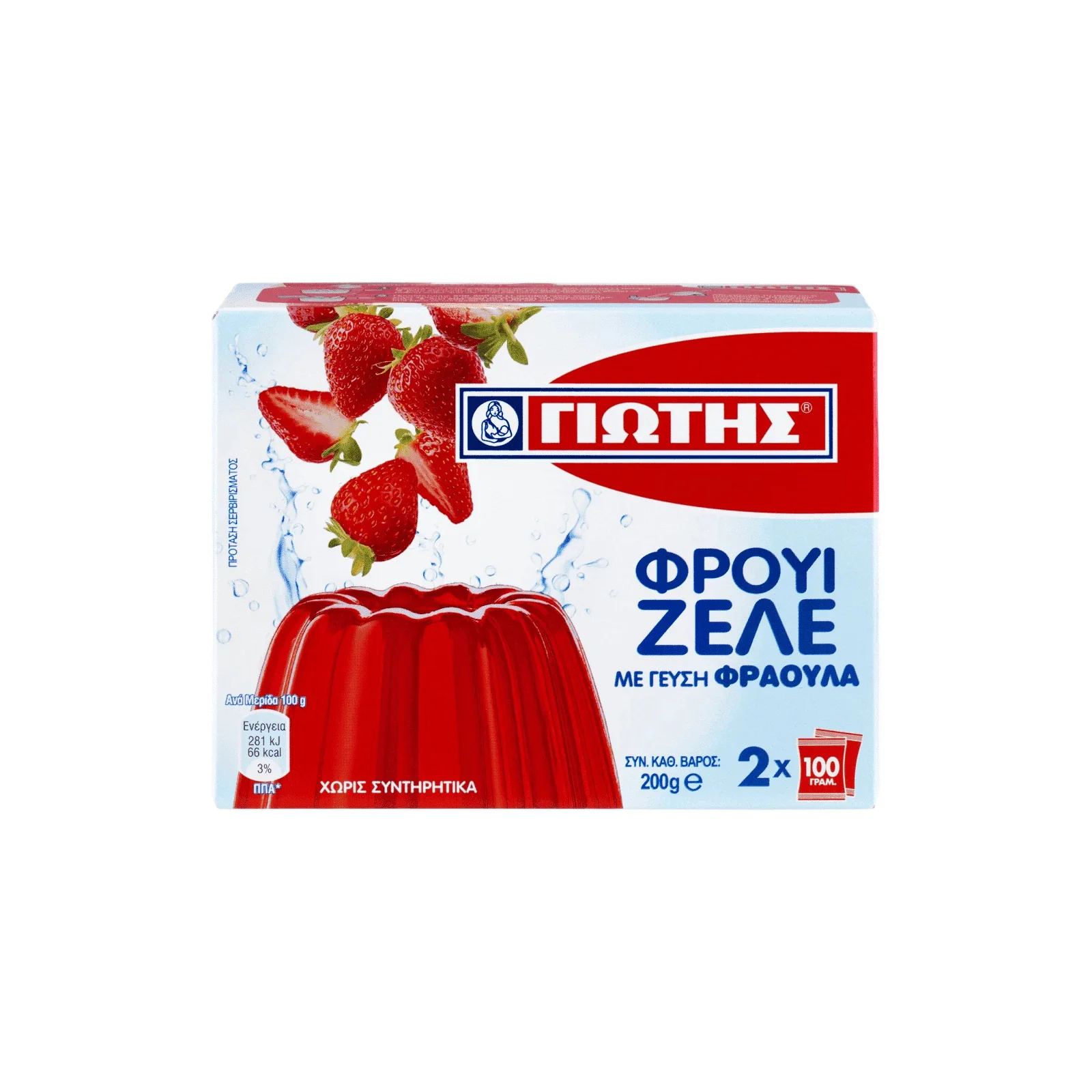 ΓΙΩΤΗΣ Φρουί Ζελέ Φράουλα 200gr