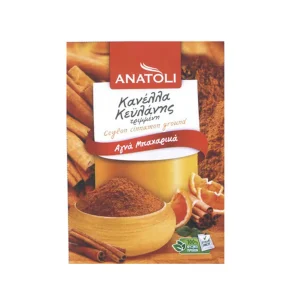 ΑΝΑΤΟΛΗ Κανέλα Κευλάνης Τριμμένη 25g