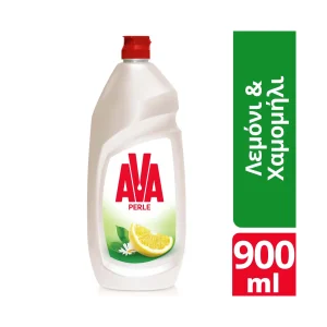 AVA Υγρό Πιάτων Perle Χαμομήλι Λεμόνι Αντλία 650ml