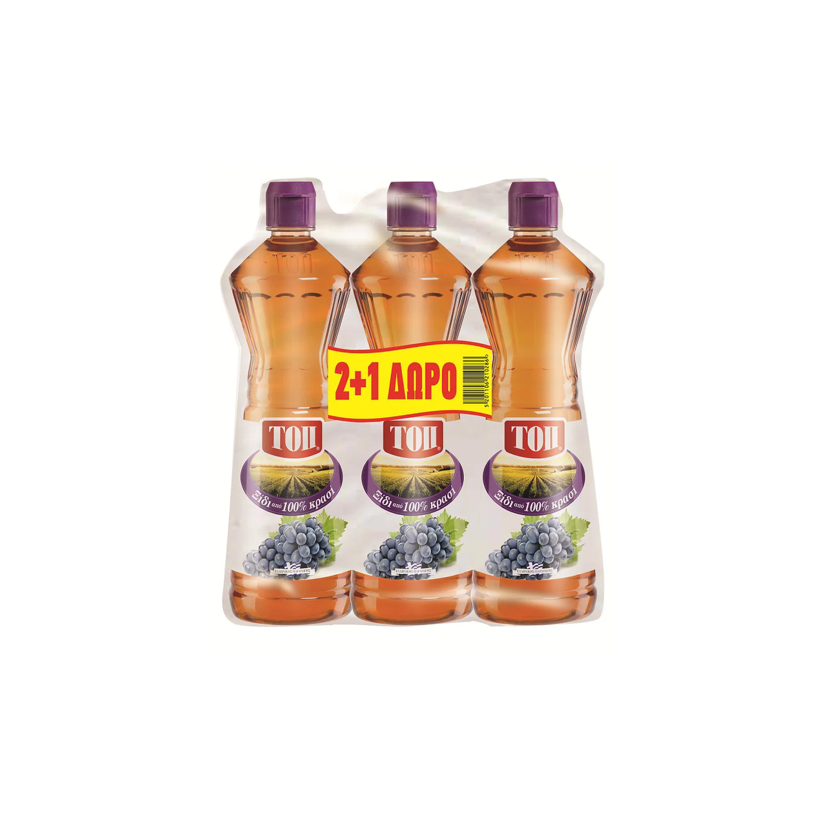ΤΟΠ Ξύδι 350ml 2+1 Δώρο