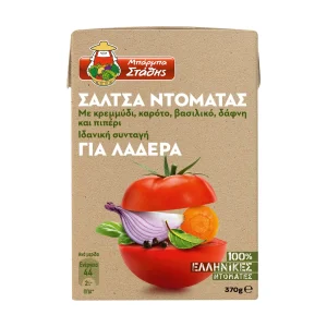 ΜΠΑΡΜΠΑ ΣΤΑΘΗΣ Σάλτσα Ντομάτας για Λαδερά 370g