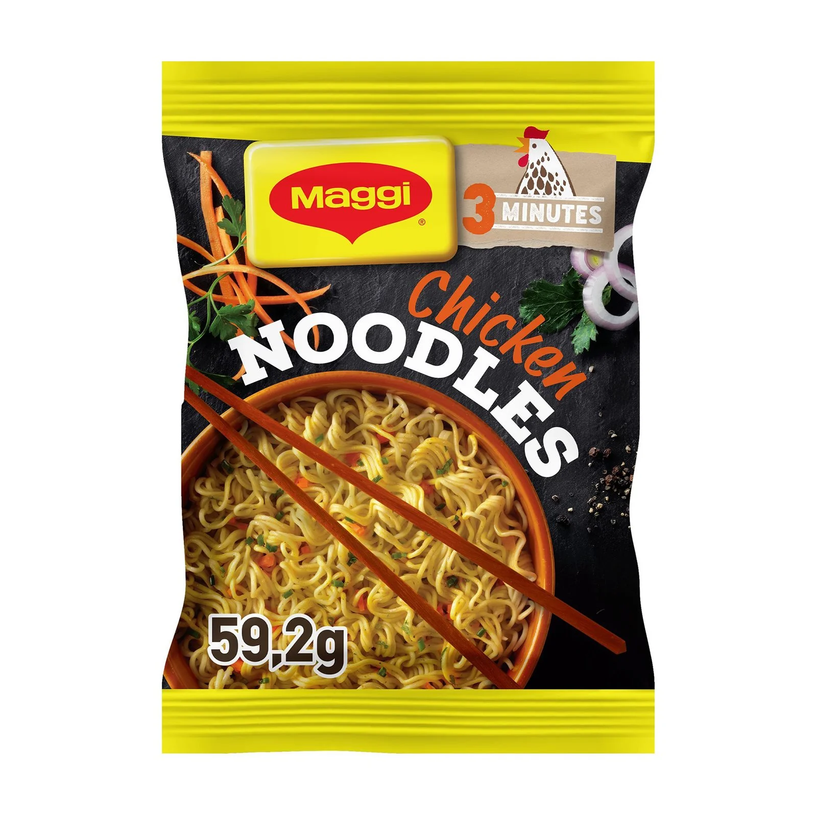 MAGGI Noodles με γεύση Κοτόπουλο 59,2g