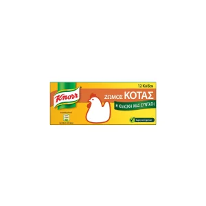KNORR Ζωμός Κότας Σε Κύβους 120γρ