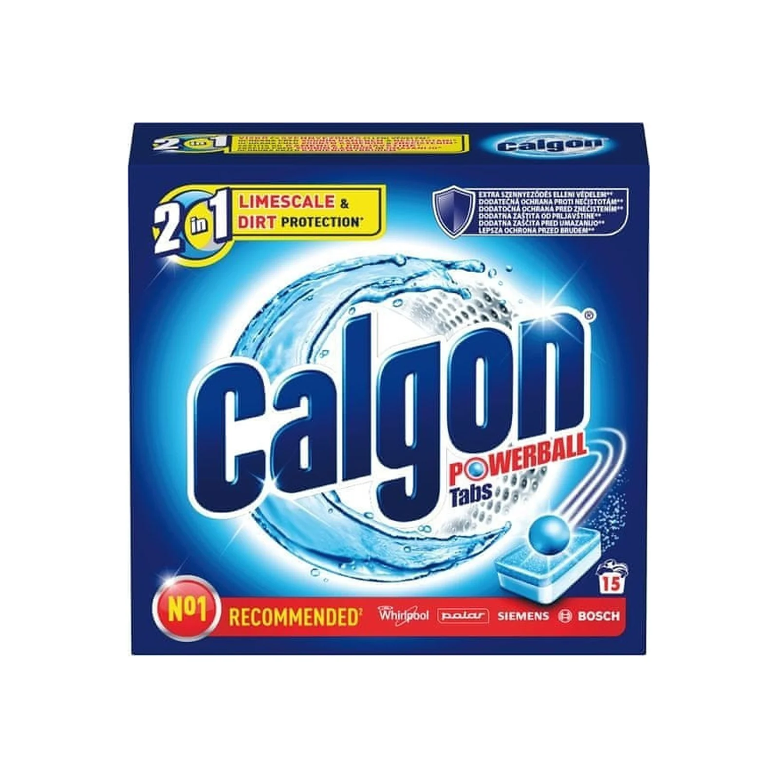 CALGON Powerball Αποσκληρυντικό σε Ταμπλέτες 15 κάψουλες