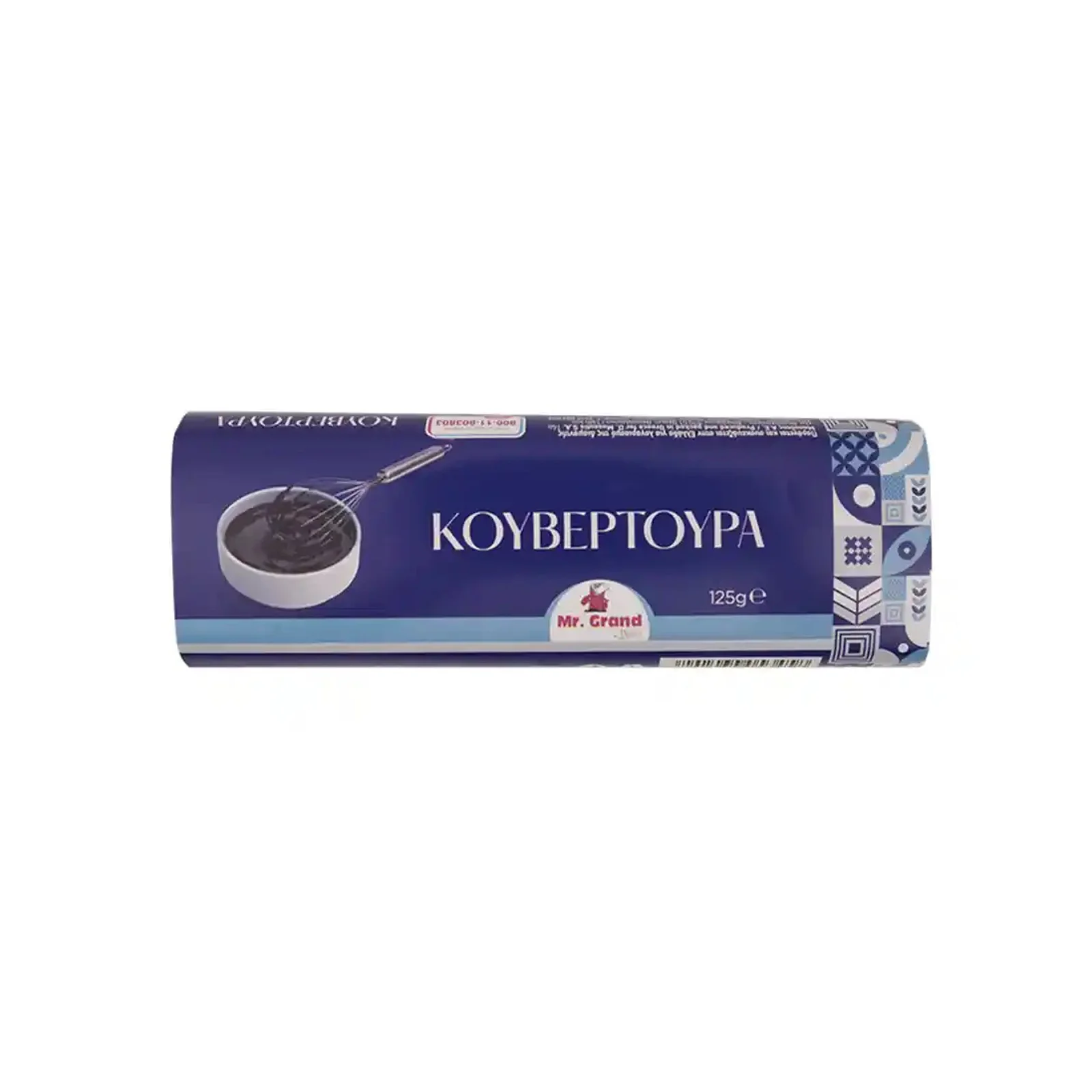MR.GRAND Κουβερτούρα Κακάο Μαδαγασκάρης 125γρ