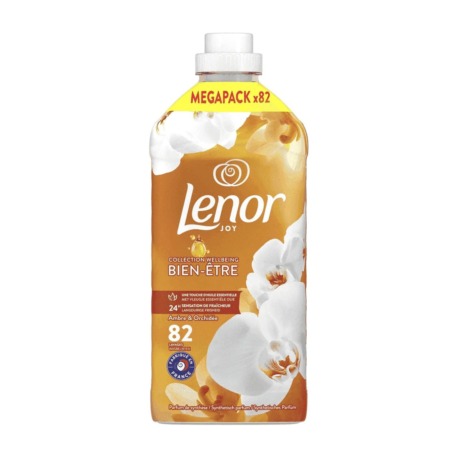 LENOR Μαλακτικό Ρούχων Joy Gold Orchid 82μεζ