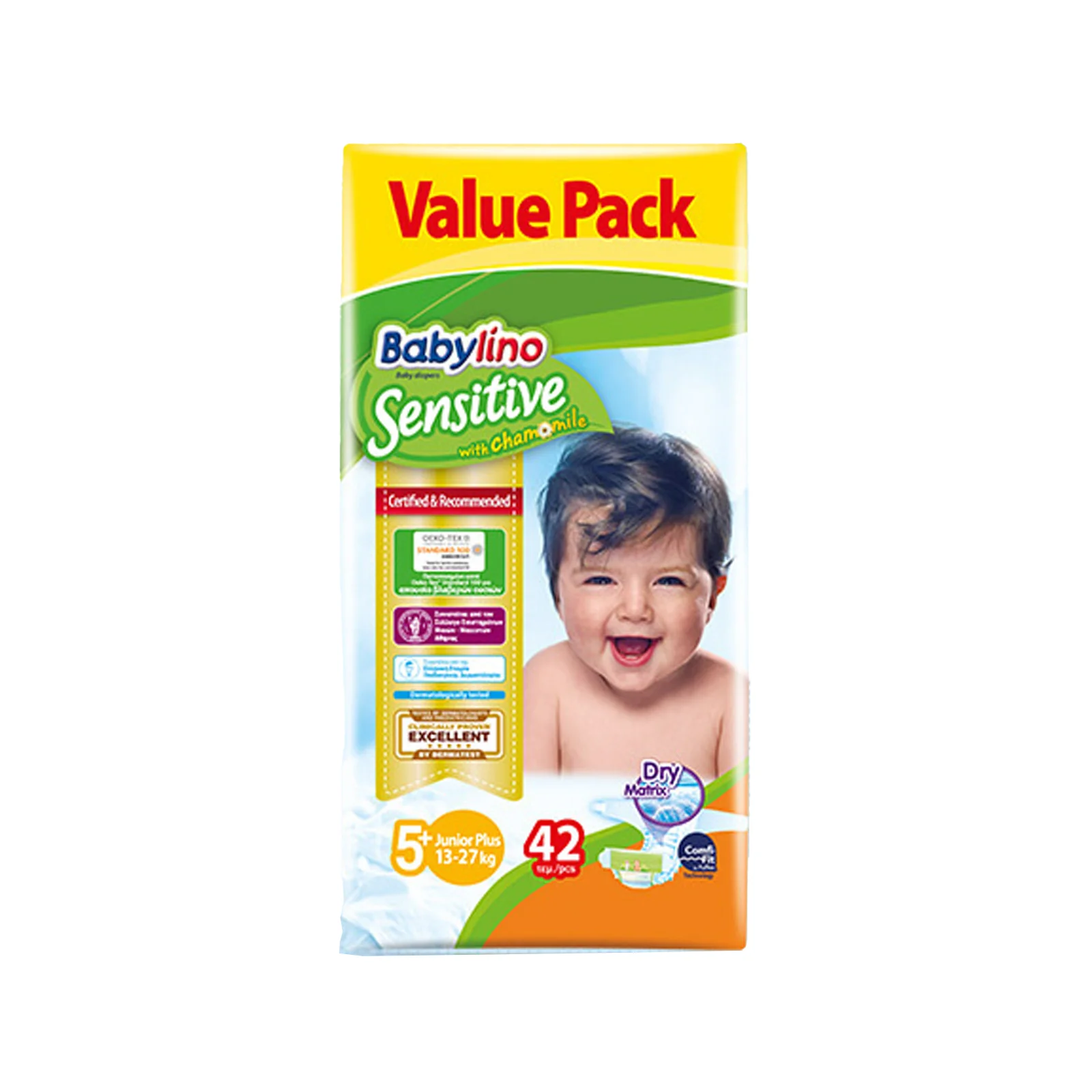 BABYLINO Sensitive No. 5+ 13-27KG _ 42T