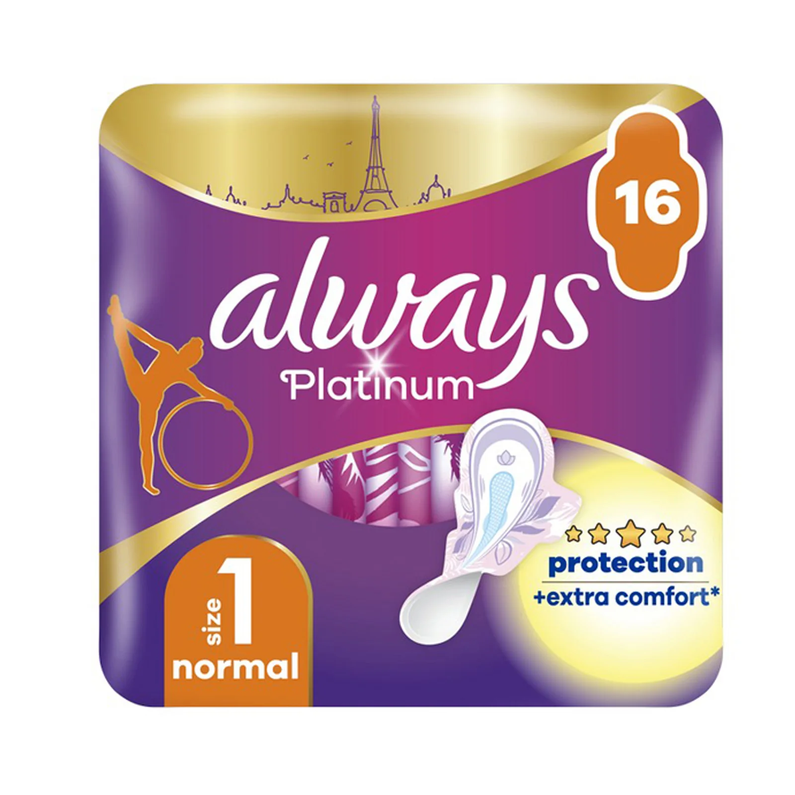 ALWAYS Platinum Ultra Normal Plus Σερβιέτες 16τεμ