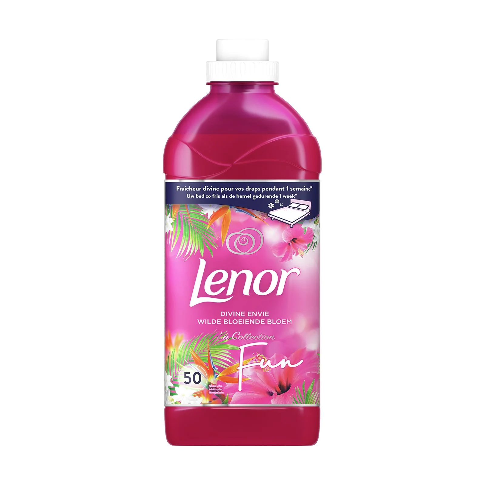 LENOR Συμπυκνωμένο Μαλακτικό Ρούχων Wild Flower Fun 50 πλύσεις 1,15lt