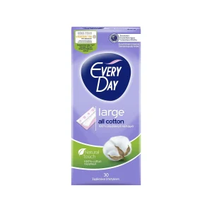 EVERYDAY All Cotton Large Daily Liners 30pcs