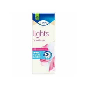 TENA Lights Long Γυναικείες Σερβιέτες Ακράτειας Αυξημένης Ροής 3 Σταγόνες 20τμχ