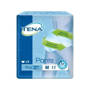 TENA Pants Plus Medium Πάνες Βρακάκι Ακράτειας 6 Σταγόνες 9τμχ