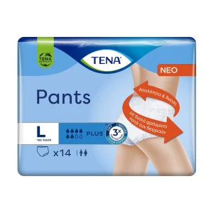 TENA Pants Plus Εσώρουχα Ακράτειας Large 14τεμ