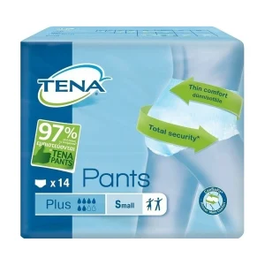 TENA Plus Πάνες Βρακάκι Ακράτειας Small 14τμχ