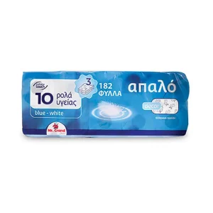 MR.GRAND Χαρτί Υγείας Blue White 3Φύλλων 920γρ. 10τεμ