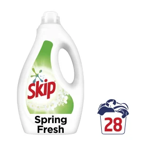 SKIP Απορρυπαντικό Πλυντηρίου Ρούχων Υγρό Spring Fresh 28 πλύσεις
