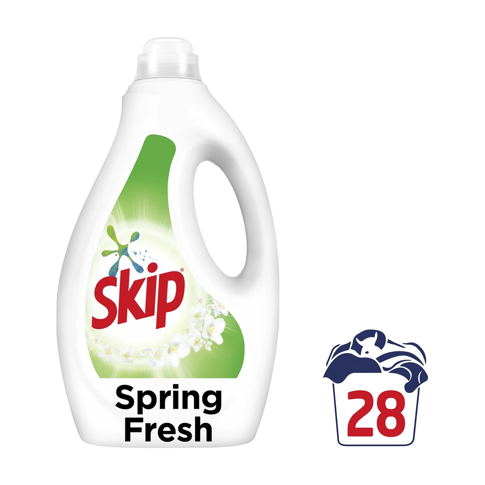 SKIP Απορρυπαντικό Πλυντηρίου Ρούχων Υγρό Spring Fresh 28 πλύσεις