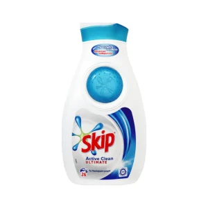 SKIP Υγρό Απορρυπαντικό Πλυντηρίου Active Clean 26Μεζούρες 910ml