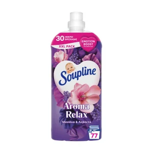 SOUPLINE  Συμπυκνωμένο Μαλακτικό Aroma Μανόλια και Λεβάντα 77 Μεζούρες