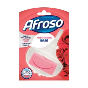 AFROSO Στερεό Block Τουαλέτας Passionate Rose 40g