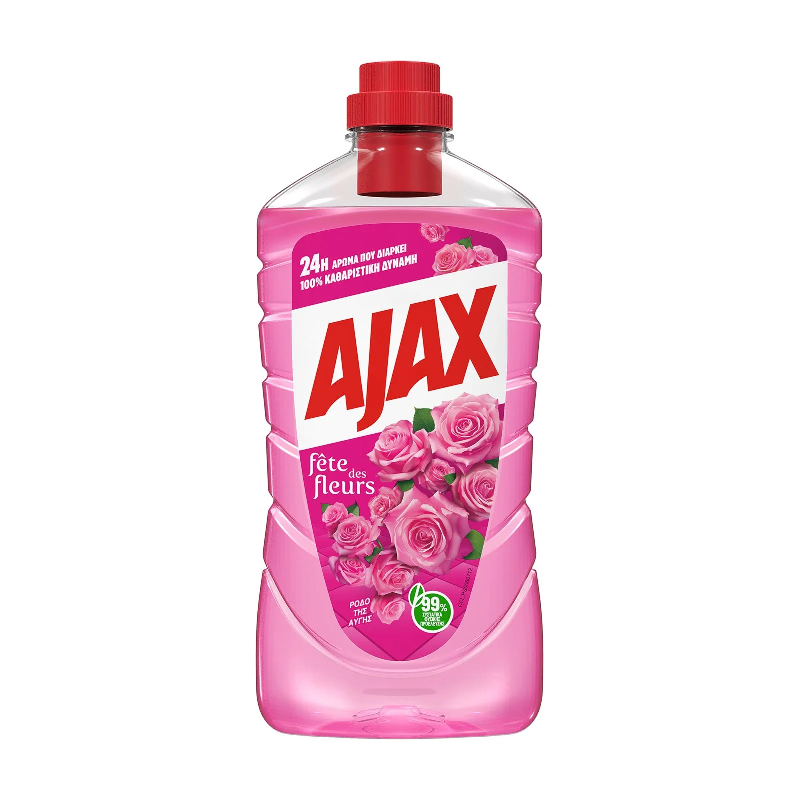 AJAX Fête des Fleurs Καθαριστικό Πατώματος Ρόδο της Αυγής 1lt
