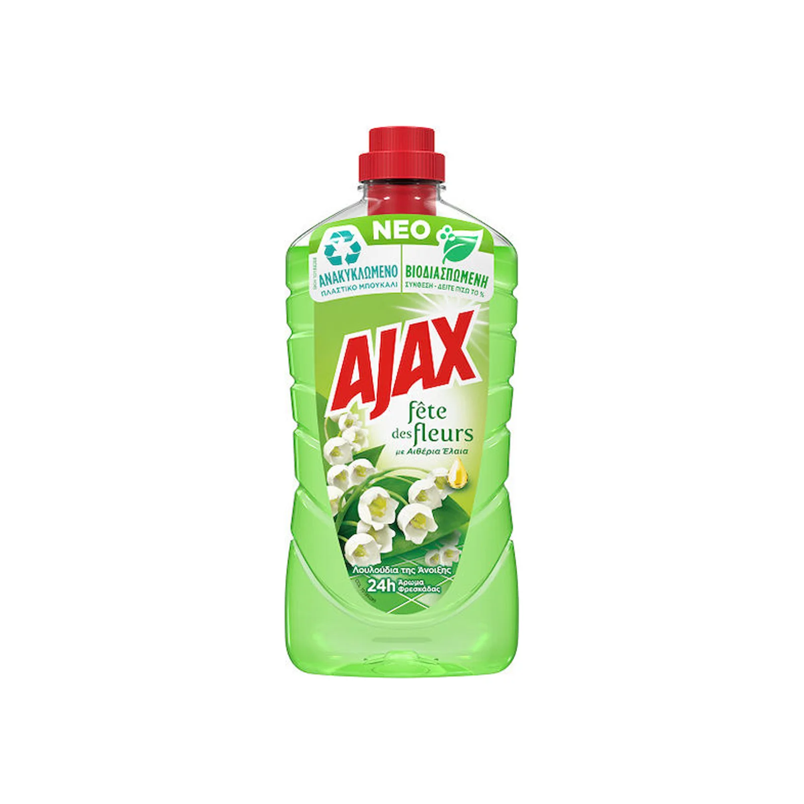 AJAX Καθαριστικό Υγρό Πατώματος Λουλούδια της Άνοιξης 1lt