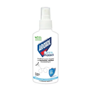AROXOL Care & Protect Απωθητική Λοσιόν Σώματος για Κουνούπια & Σκνίπες 100ml