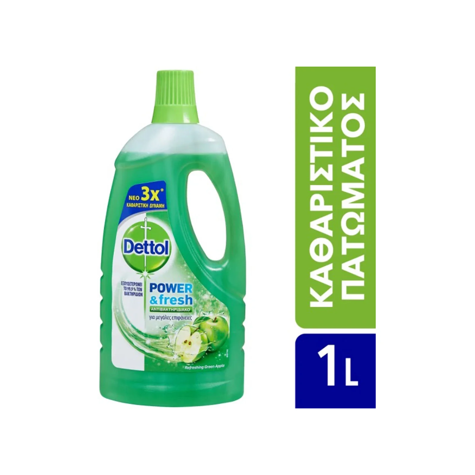 DETTOL Diluted Green Apple Καθαριστικό Πατώματος 1L