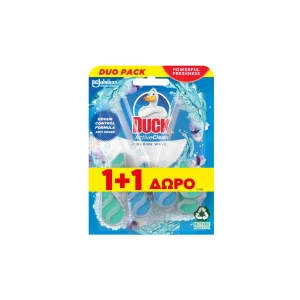 DUCK WC Block Active Clean Marine 38.6g 1+1 Δώρο