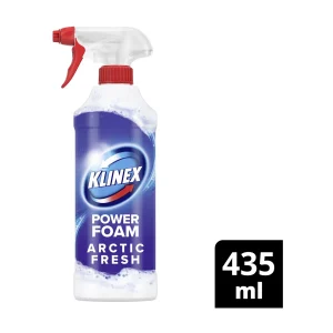 KLINEX Power Foam Ενεργός Αφρός Καθαρισμού για Λεκάνη & Μπάνιο Arctic Fresh χωρίς χλώριο 435ml