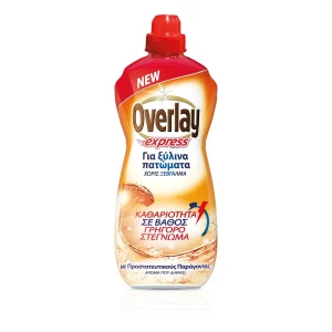 OVERLAY Καθαριστικό Express Ξύλινα Πατώματα 1lt
