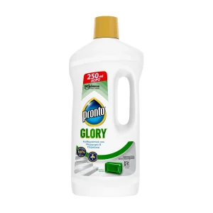 PRONTO Glory Καθαριστικό Υγρό για Μάρμαρα & Πλακάκια με Πράσινο Σαπούνι 1000ml τα 250ml Δώρο